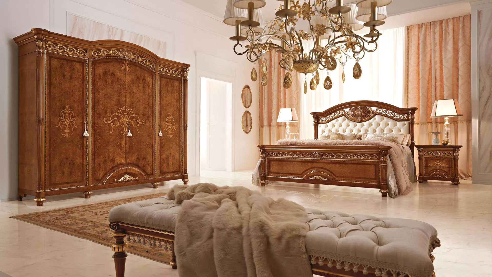 Camere da letto in stile valderamobili for Stile contemporaneo mobili